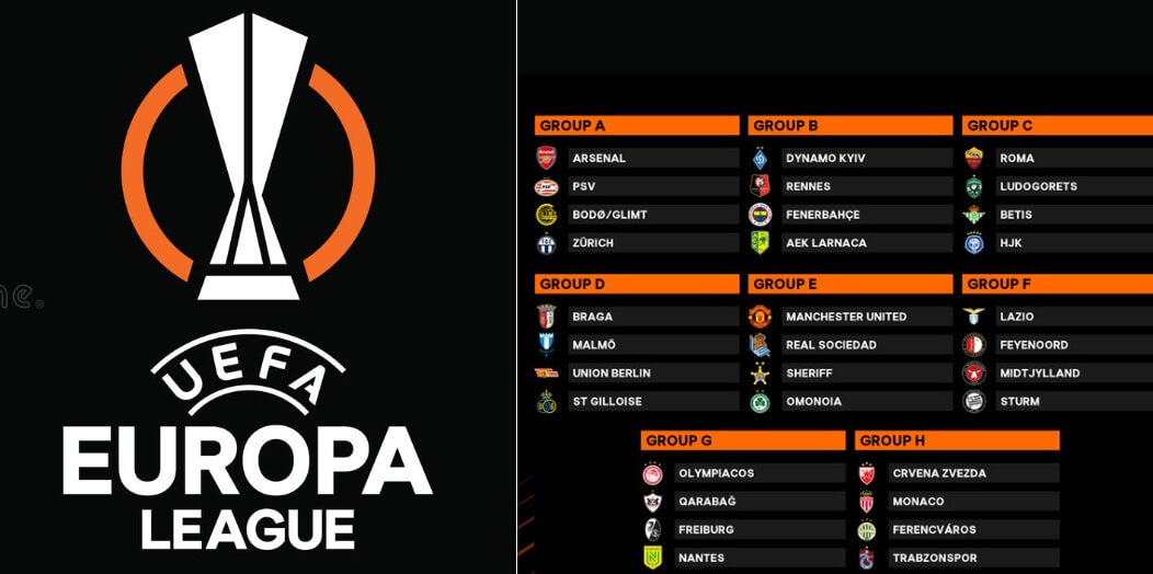 Europa League 2022/23 Schedule (Group Stage to Final)